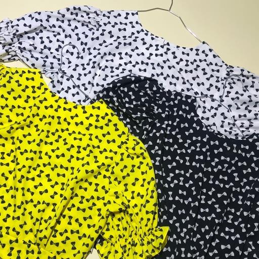 شومیز نیم تنه کراپ مجلسی